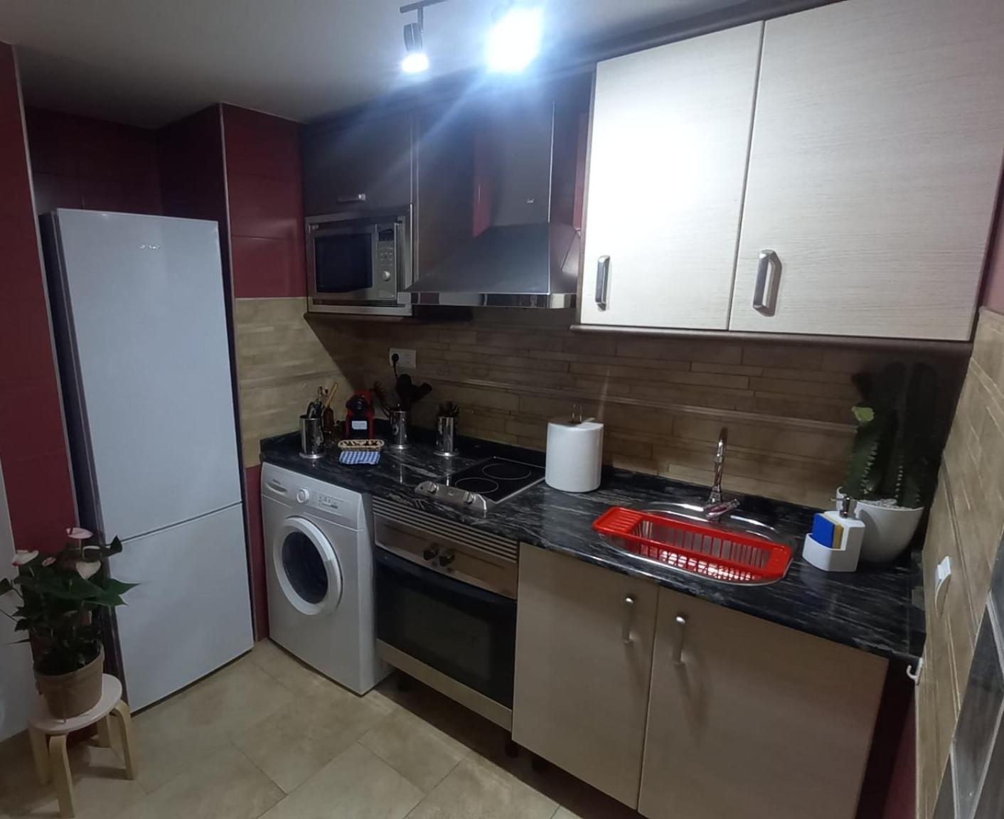 El Estudio De Las Mariposas,Sofa Cama , Cocina Y Bano Partida de La Cañada Kültér fotó