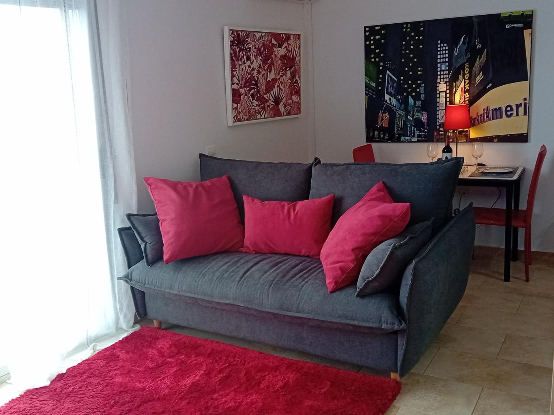 El Estudio De Las Mariposas,Sofa Cama , Cocina Y Bano Partida de La Cañada Kültér fotó