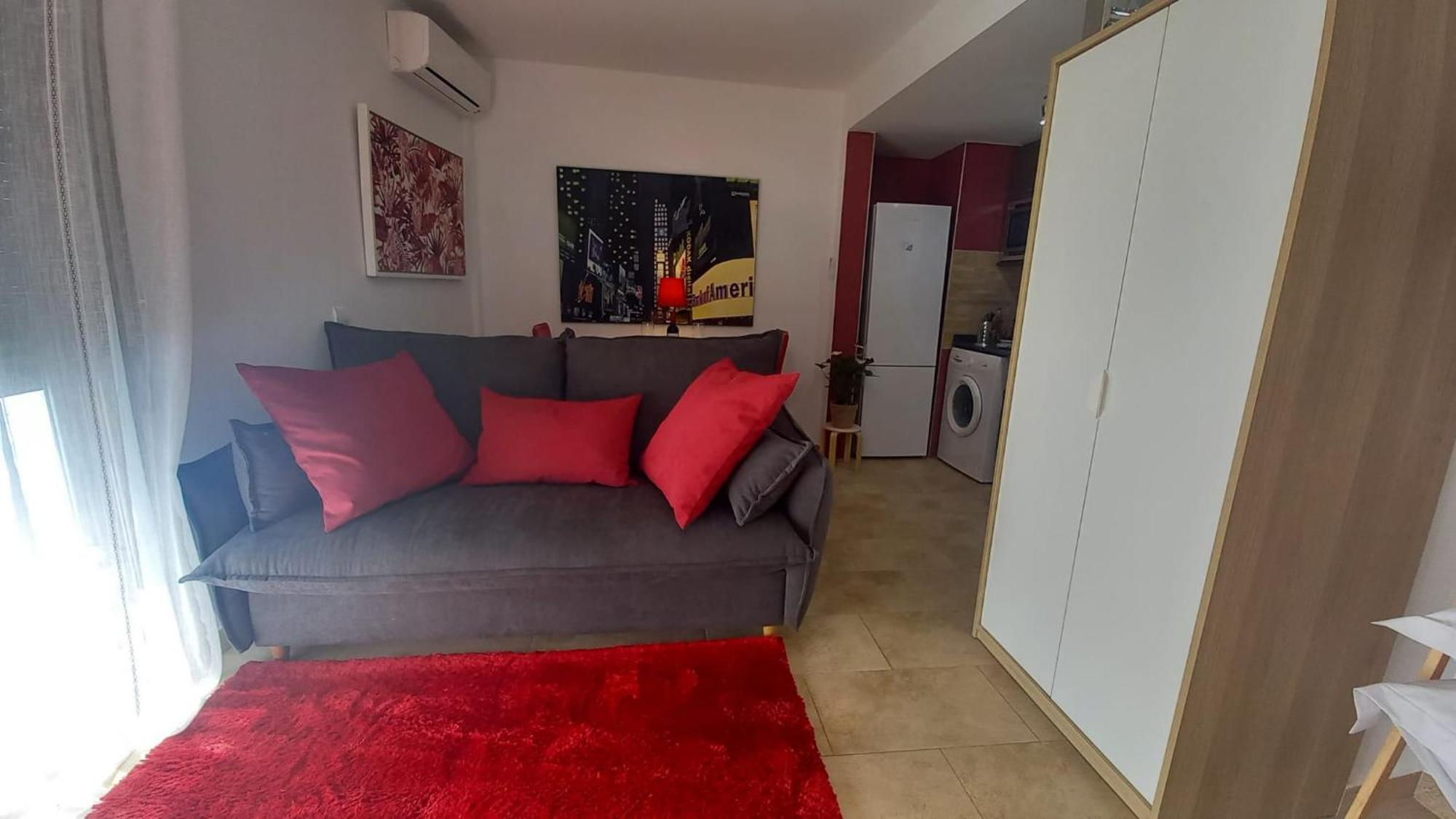El Estudio De Las Mariposas,Sofa Cama , Cocina Y Bano Partida de La Cañada Kültér fotó